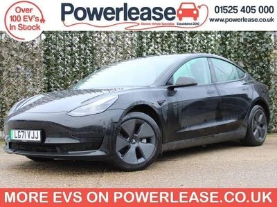 Black Used 2021 Tesla Model 3 Standard Range Plus Sedan | £17,689 (Good price)