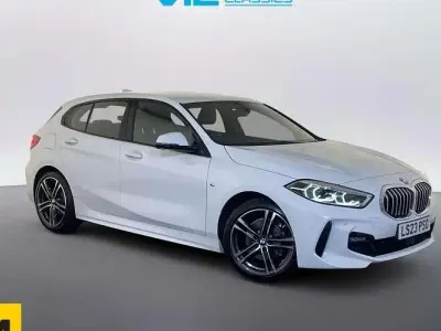 Used BMW 118 M Sport 136 HP (100 kW) 2023 White Hatchback