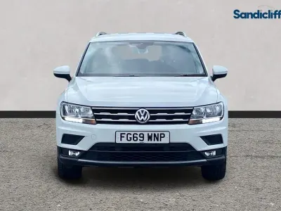 Usado VW Tiguan Allspace Match 150 HP (110 kW) 2021 Branco SUV