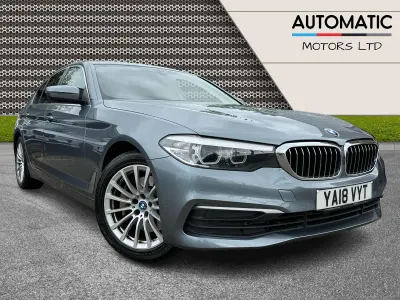 Used BMW 530e Comfort Edition 2018 Blue Sedan
