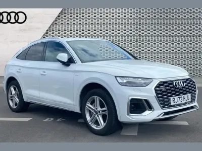 Used Audi Q5 S-Line 299 HP (219 kW) 2023 White SUV