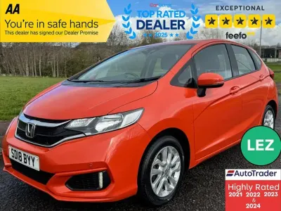 Begagnad Honda Jazz SE 102 HK (75 kW) 2018 Orange Halvkombi