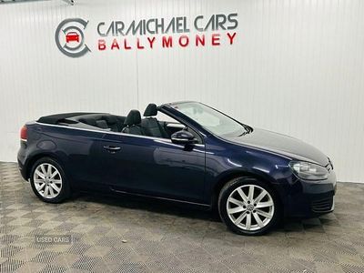 Used VW Golf Cabriolet SE 105 HP (77 kW) 2014 Mauve/purple Cabriolet