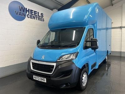 Second-hand Peugeot Boxer S 140 CP (102 kW) 2022 Albastru Van