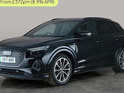 Begagnad Audi Q4 e-tron S-Line 219 kW (299 HK) 2022 Svart SUV