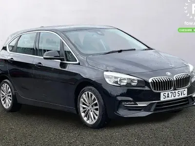 Used BMW 218 Luxury Line 140 HP (102 kW) 2020 Black Estate