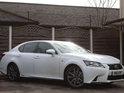 Used Lexus GS450H Sport Line 2012 White Sedan
