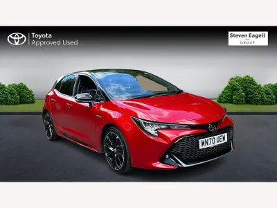 Used Toyota Corolla Sport 184 HP (135 kW) 2020 Red/black Hatchback