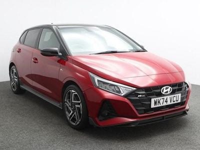 Used Hyundai i20 N Line 100 HP (73 kW) 2024 Red Hatchback