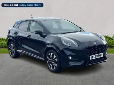 Used Ford Puma ST-Line 125 HP (91 kW) 2021 Black SUV