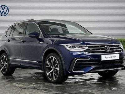 Used VW Tiguan Allspace R-line 150 HP (110 kW) 2024 Blue SUV