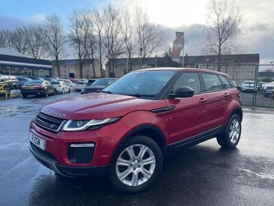 Red Used 2015 Land Rover Range Rover evoque SE Estate | £11,990 (A bit pricey)
