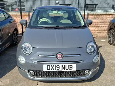 Used Fiat 500 Lounge 69 HP (50 kW) 2019 Grey Hatchback