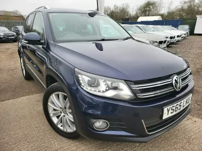 Używany VW Tiguan Edition 150 KM (110 kW) 2015 Niebieski SUV