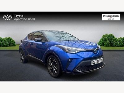Used Toyota C-HR 122 HP (89 kW) 2021 Blue SUV