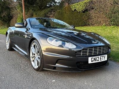 Used Aston Martin DBS 510 HP (375 kW) 2012 Silver Cabriolet