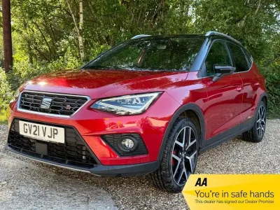 Używany Seat Arona FR 110 KM (80 kW) 2021 Czerwony SUV