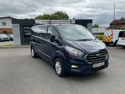 Used Ford Transit Custom Limited 130 HP (95 kW) 2023 Blue Van