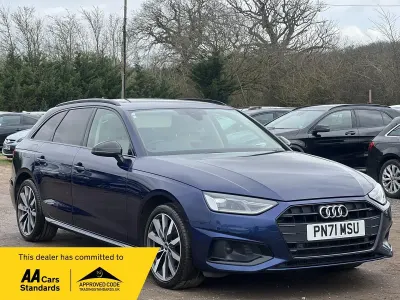 Used Audi A4 Sport 163 HP (119 kW) 2021 Blue Estate