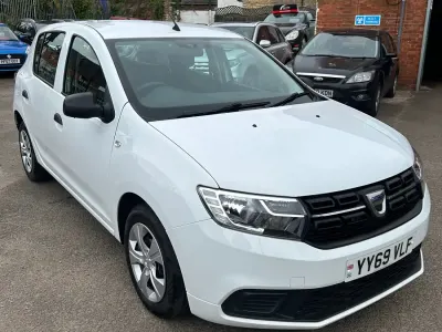 Used Dacia Sandero Essentiel 2019 White Hatchback