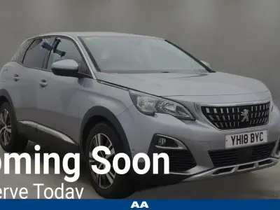 Used Peugeot 3008 Allure 120 HP (88 kW) 2018 Grey SUV