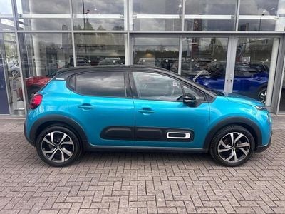 Used Citroën C3 PureTech 82 HP (60 kW) 2022 Blue Hatchback