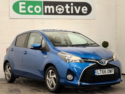 Used Toyota Yaris Hybrid 2016 Blue Hatchback