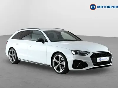 Used Audi A4 Black Edition 2022 White Estate
