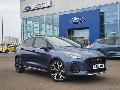 Used Ford Fiesta Active X 2022 Blue Hatchback