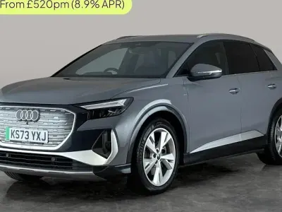 Used Audi Q4 e-tron S-Line 150 kW (204 HP) 2023 Grey SUV
