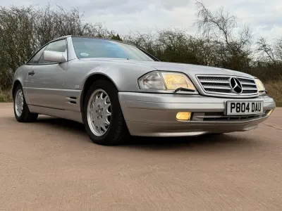 Used Mercedes SL320 Edition 1996 Silver Cabriolet
