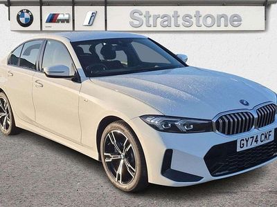 White Used 2024 BMW 330e M Sport | £32,799 (Good price)