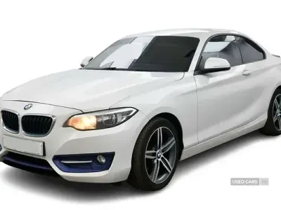 Used BMW 220 Sport Line 2014 White Coupe