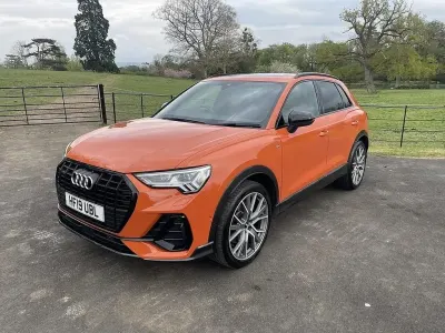 Second-hand Audi Q3 Comfort 190 CP (139 kW) 2019 Portocaliu SUV