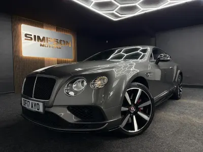 Used Bentley Continental Mulliner 528 HP (388 kW) 2017 Grey Coupe