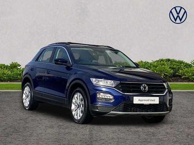 Blue Used 2021 VW T-Roc SE SUV | £16,290 (Fair price)
