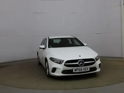Used Mercedes A180 Executive 2018 White Hatchback