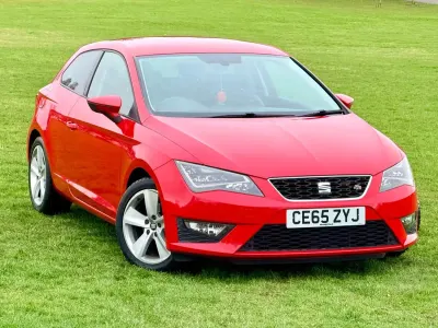 Usado Seat Leon FR 2015 Rojo Utilitario