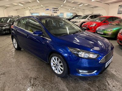 Used Ford Focus Titanium 2015 Blue Hatchback