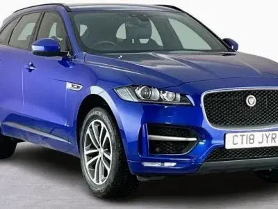 Used Jaguar F-Pace R-Sport 2018 Blue SUV