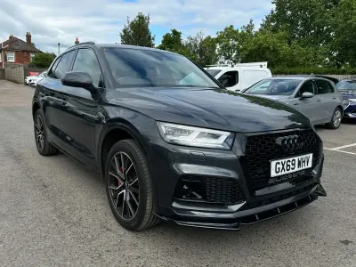 Usado Audi Q5 Competition 367 CV (269 kW) 2019 Gris SUV