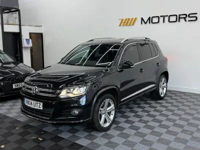 Używany VW Tiguan R-line 177 KM (130 kW) 2014 Czarny SUV