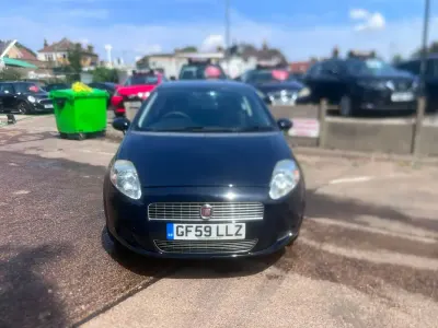 Used Fiat Grande Punto Active 77 HP (56 kW) 2009 Blue Hatchback