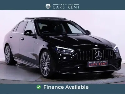 Begagnad Mercedes C43 AMG Premium Plus 2023 Svart Sedan