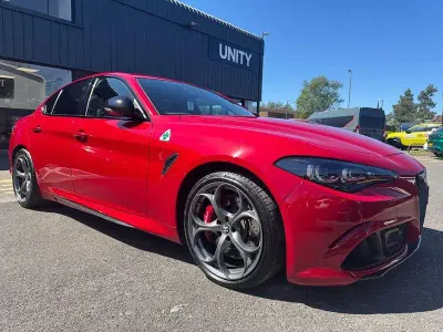 Used Alfa Romeo Giulia Quadrifoglio 520 HP (382 kW) 2024 Red Sedan
