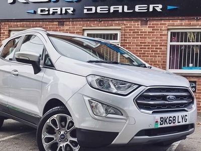 Used Ford Ecosport Titanium 101 HP (74 kW) 2018 Silver SUV