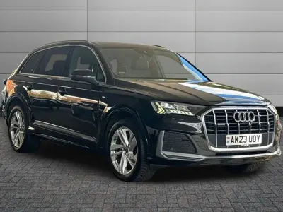 Used Audi Q7 S-Line 231 HP (169 kW) 2023 Mythos black SUV