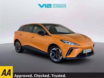 Used MG MG4 EV Trophy 63 kW (87 HP) 2022 Orange Hatchback