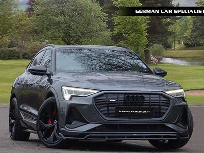 Daytona pearl effect Used 2022 Audi e-tron Sportback Black Edition SUV | £26,990 (Fair price)