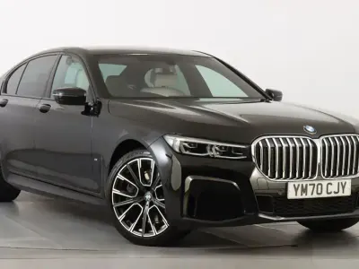 Used BMW 740 M Sport 320 HP (235 kW) 2021 Black Sedan
